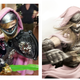 Illustration for article titled Artist transforms little girls in superhero costumes into super art